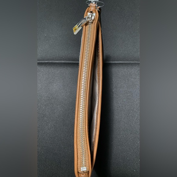 Michael Kors Large Rainbow Embellished Logo Canvas Pouch. - Picture 4 of 11